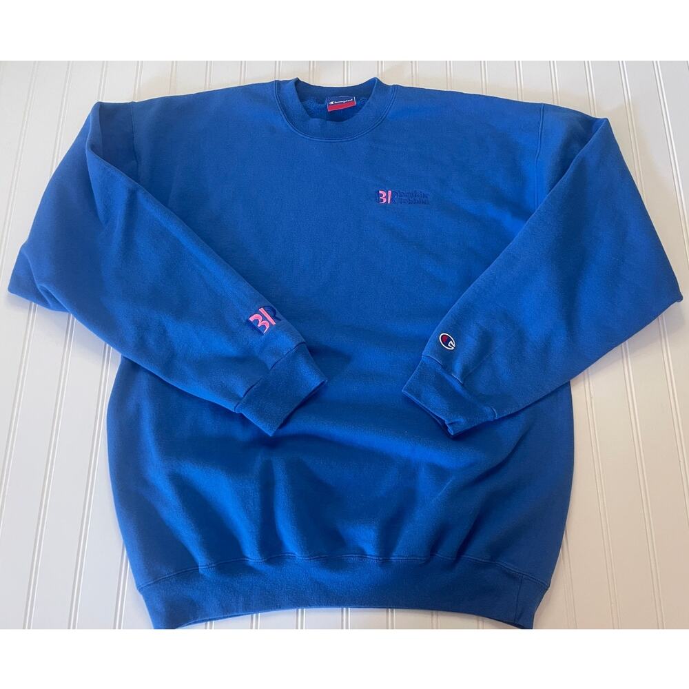 Vintage Champion Baskin Robbins Ice Cream Embroidered Sweatshirt Adult Large‎